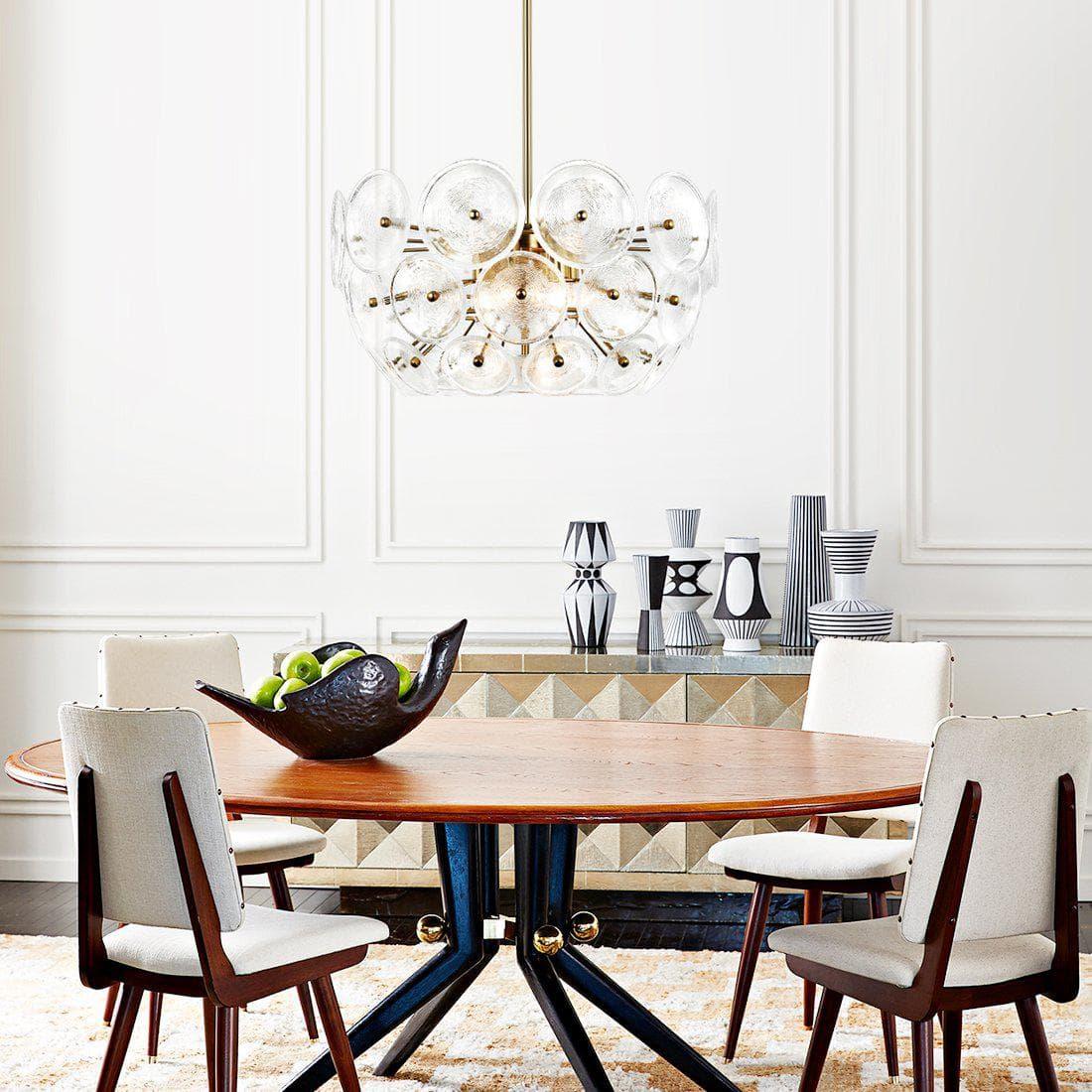 Metavaya Chandelier Glass Disc Chandelier Buy Glass Disc Chandelier Online
