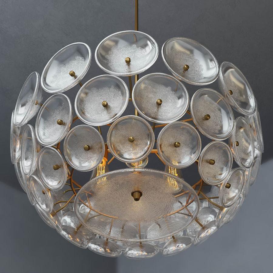 Metavaya Chandelier Glass Disc Chandelier Buy Glass Disc Chandelier Online