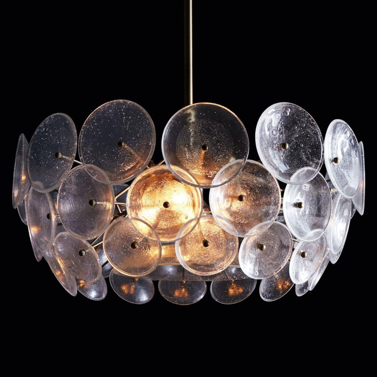 Metavaya Chandelier Glass Disc Chandelier Buy Glass Disc Chandelier Online