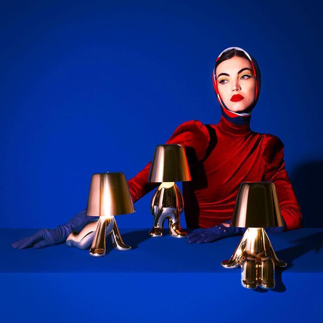 Metavaya Table lamp Golden Man Table Lamp