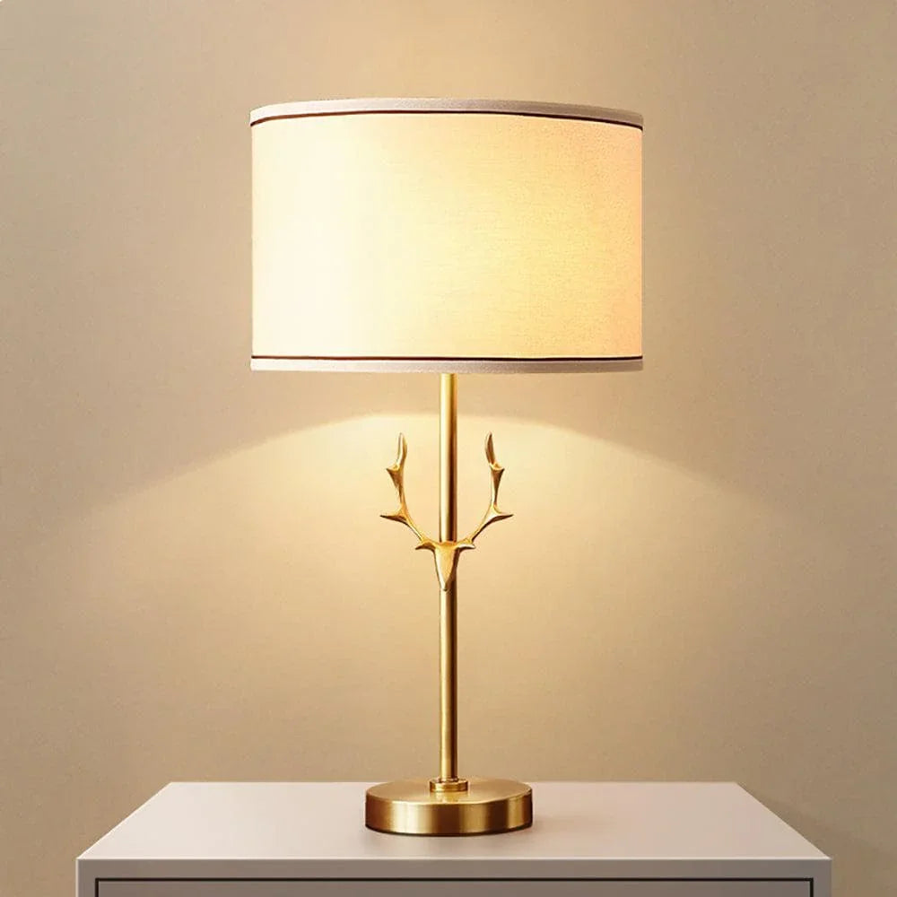 Metavaya Table lamp Golden antler Table lamp