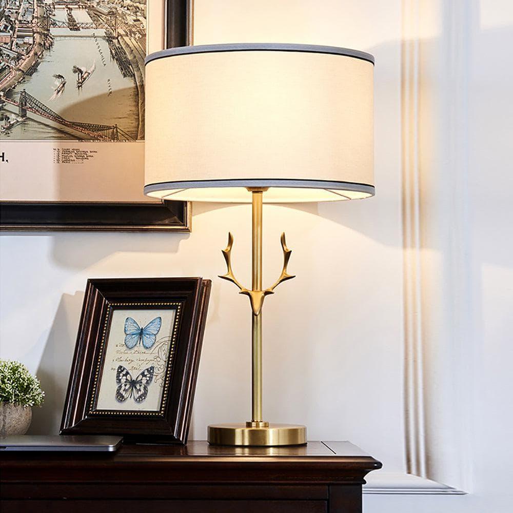 Metavaya Table lamp Golden antler Table lamp