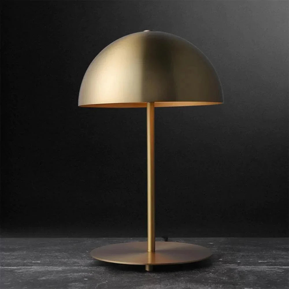 Metavaya Table lamp Dia 30cm x H 45cm / Gold / US plug Hanna Table Lamp 822706698677 M2022092105-1 Hanna Table Lamp & Desk Lamps for Sale