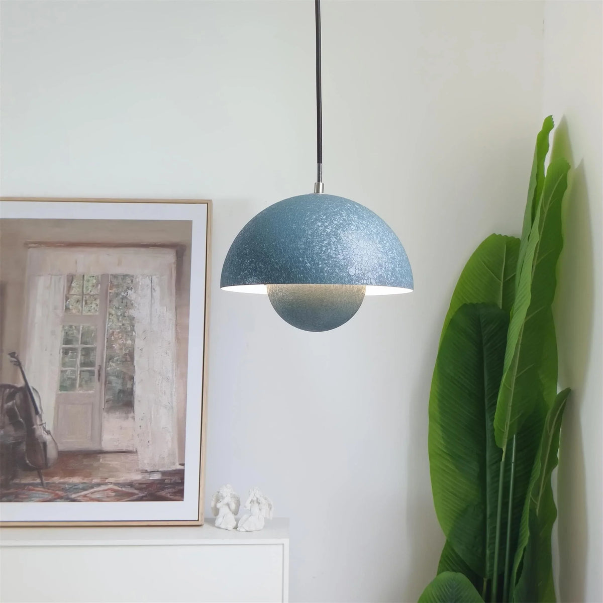 Metavaya Pendant light Ice Crack Flowerpot Pendant Lamp