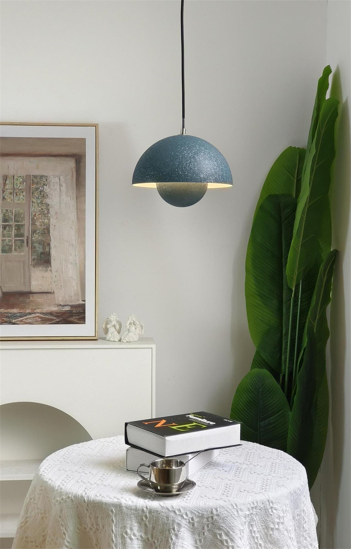 Metavaya Pendant light Ice Crack Flowerpot Pendant Lamp