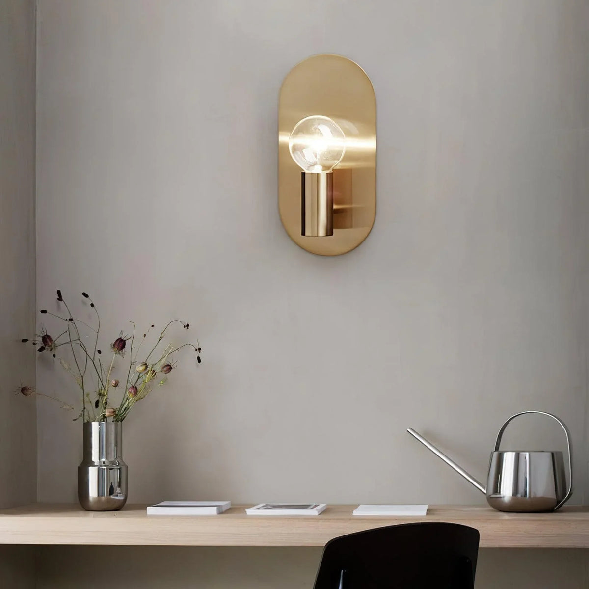 Metavaya Wall lamp Dia 15cm x H 26cm / Gold Juliana Wall Lamp 323232418505 M2022100802-1 Juliana Wall Lamp & Sconce for Sale
