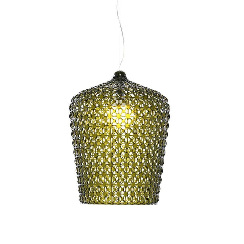 Metavaya Pendant lamp Dia 30cm x H 36cm / Green Kabuki Pendant Lamp 822706697687 M2022082604-4