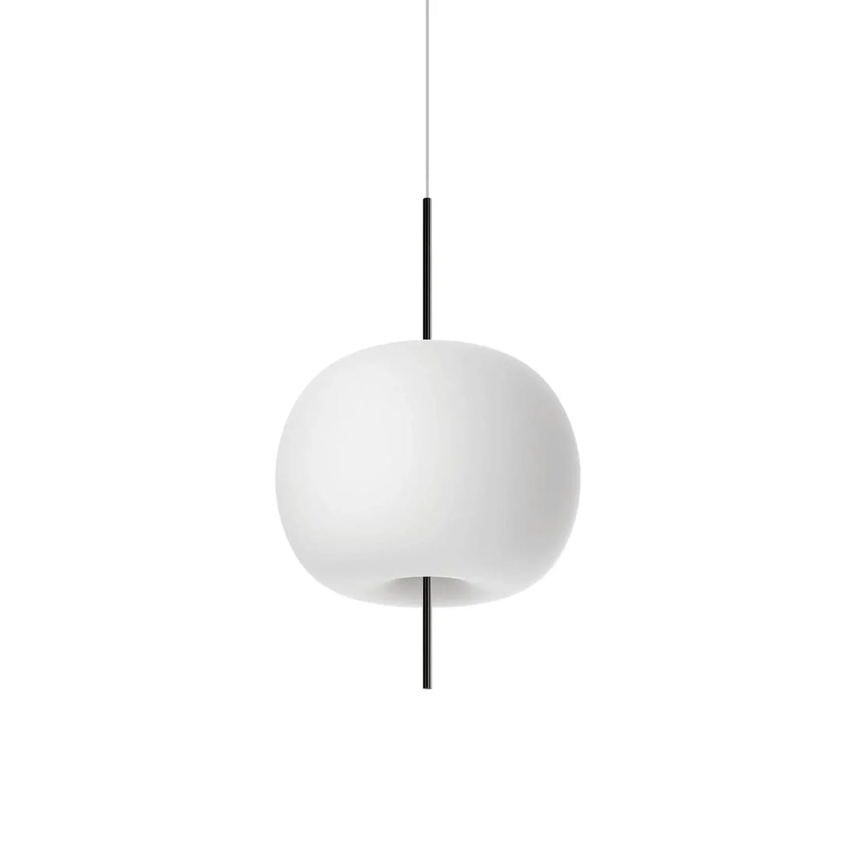 Metavaya Pendant light Dia 20cm X H 15cm / White & Black / Warm White Kushi Pendant Light 360192149650 M2022112204-3 Kushi Pendant Light For Sale Online