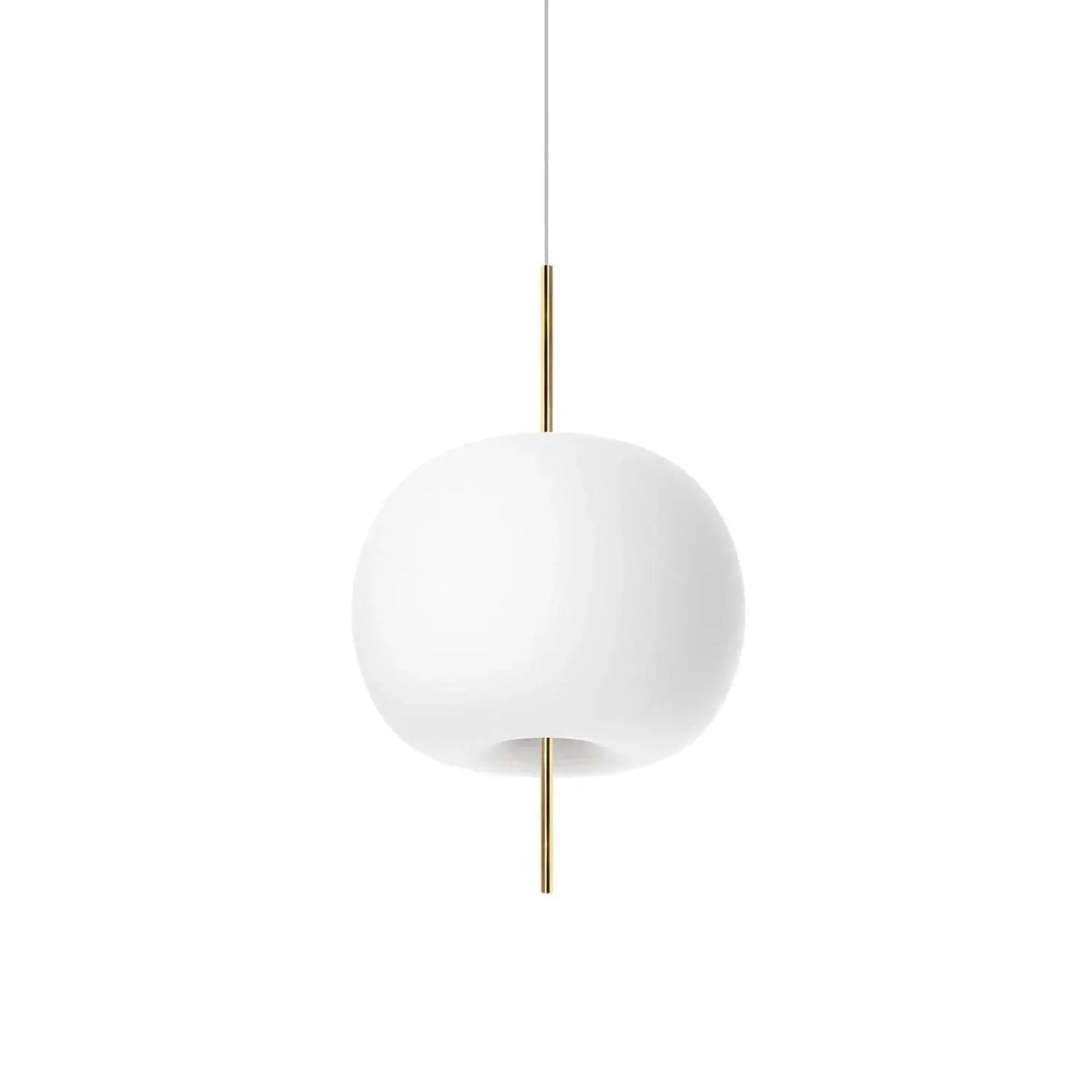 Metavaya Pendant light Dia 20cm X H 15cm / White & Gold / Warm White Kushi Pendant Light 360192149636 M2022112204-1 Kushi Pendant Light For Sale Online