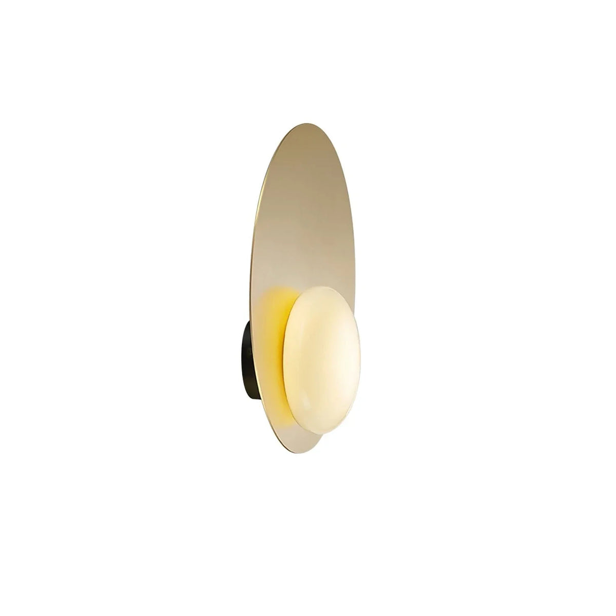 Metavaya Wall lamp Dia 34cm x H 8.8cm / Brass / Warm White Kwic Wall Lamp 323232414149 M2022092903-1 Kwic Wall Lamp & Lights for Sale in USA
