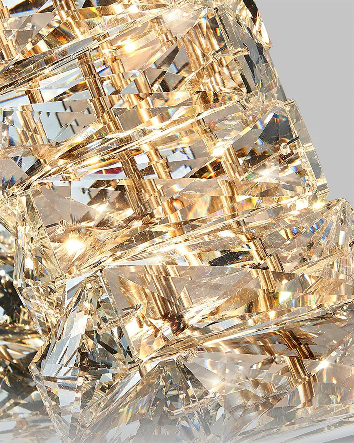 Metavaya Wall lamp Laminated Crystal Sconce Buy Laminated Crystal Sconce Online in USA/Canada