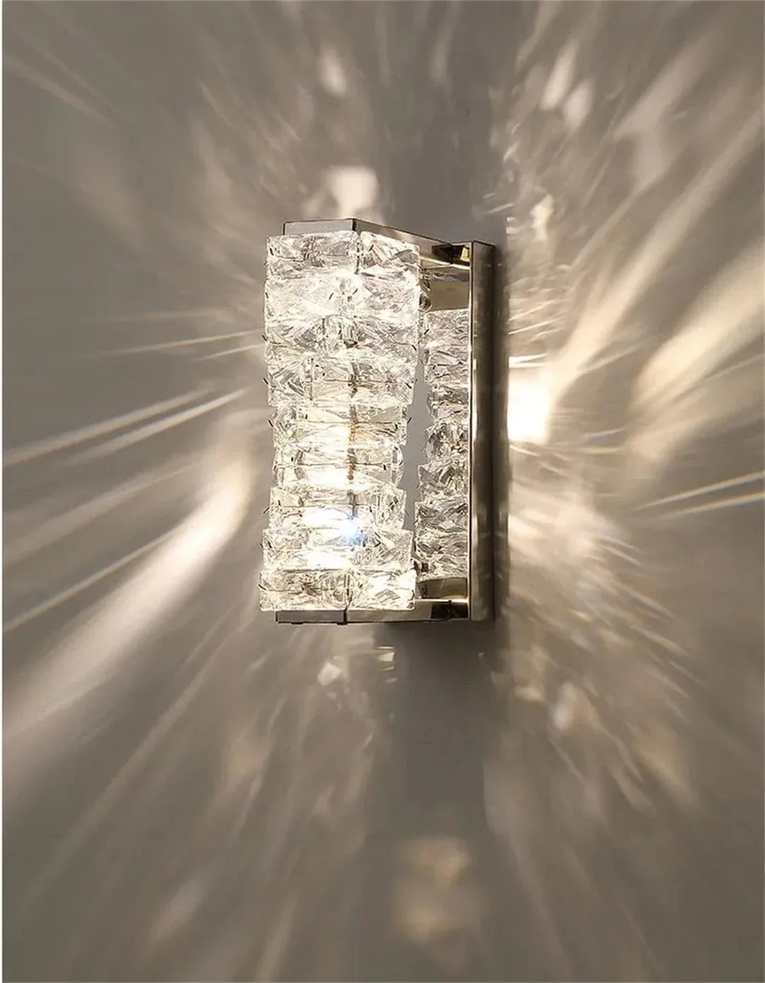 Metavaya Wall lamp Laminated Crystal Sconce Buy Laminated Crystal Sconce Online in USA/Canada