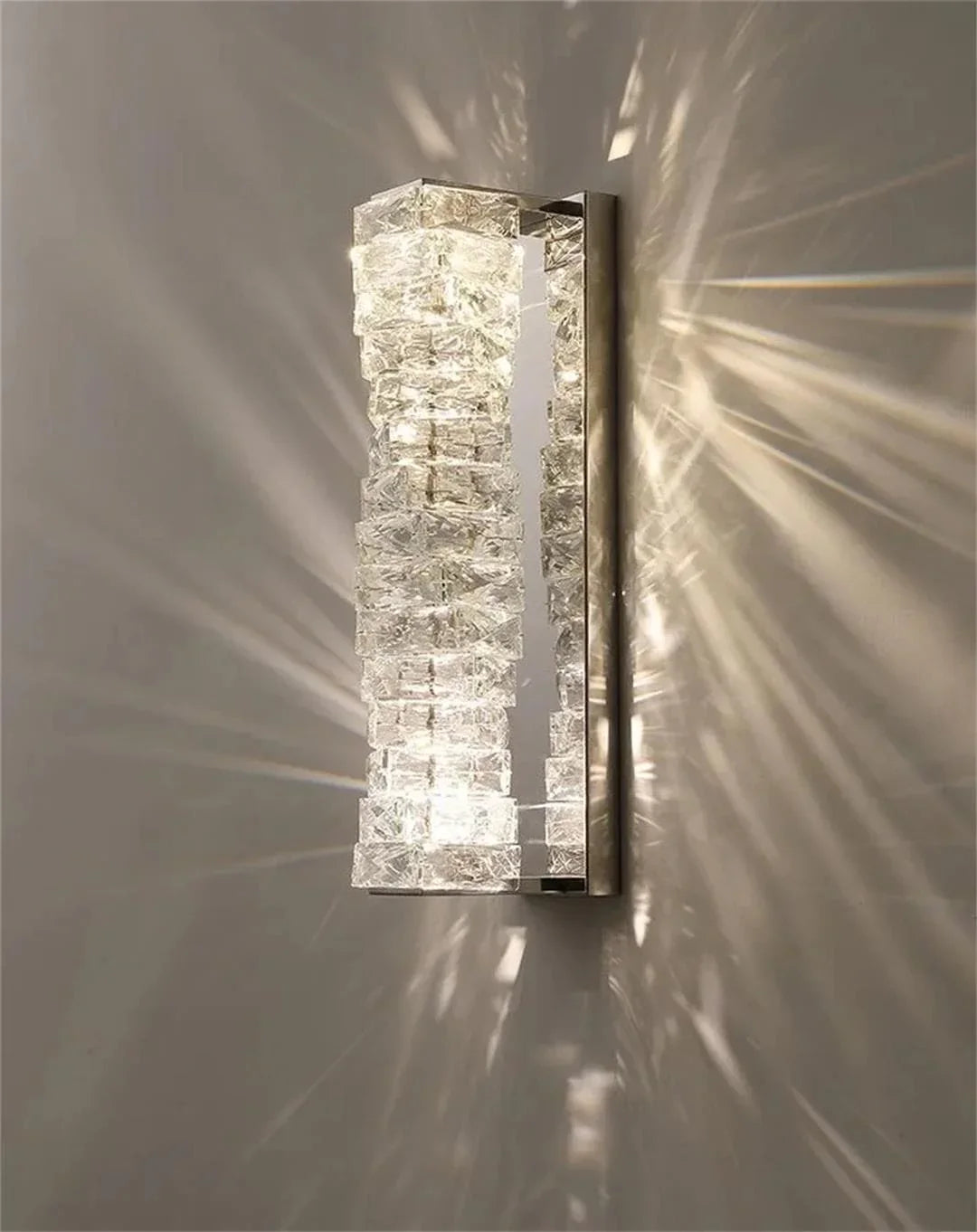 Metavaya Wall lamp Laminated Crystal Sconce Buy Laminated Crystal Sconce Online in USA/Canada