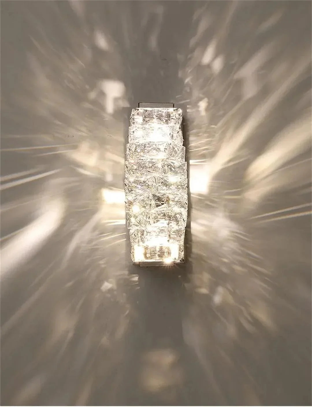 Metavaya Wall lamp Laminated Crystal Sconce Buy Laminated Crystal Sconce Online in USA/Canada
