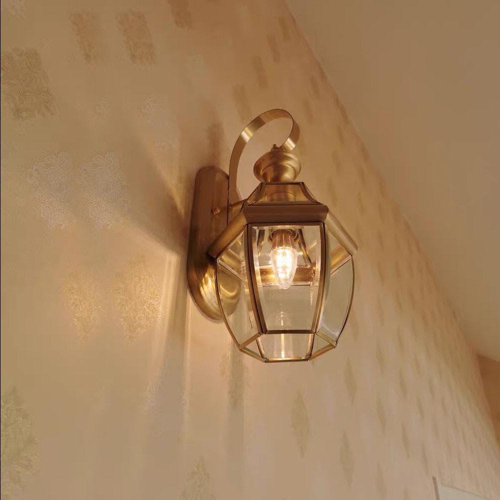 Metavaya Wall light Dia 18cm x H 33cm / Brass Lancaster Wall light 653733644463 B-202112240007-1