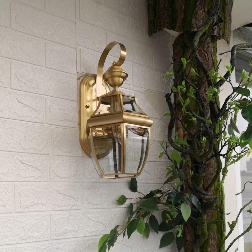 Metavaya Wall light Dia 22cm x H 39cm / Brass Lancaster Wall light 653733644463 B-202112240007-3