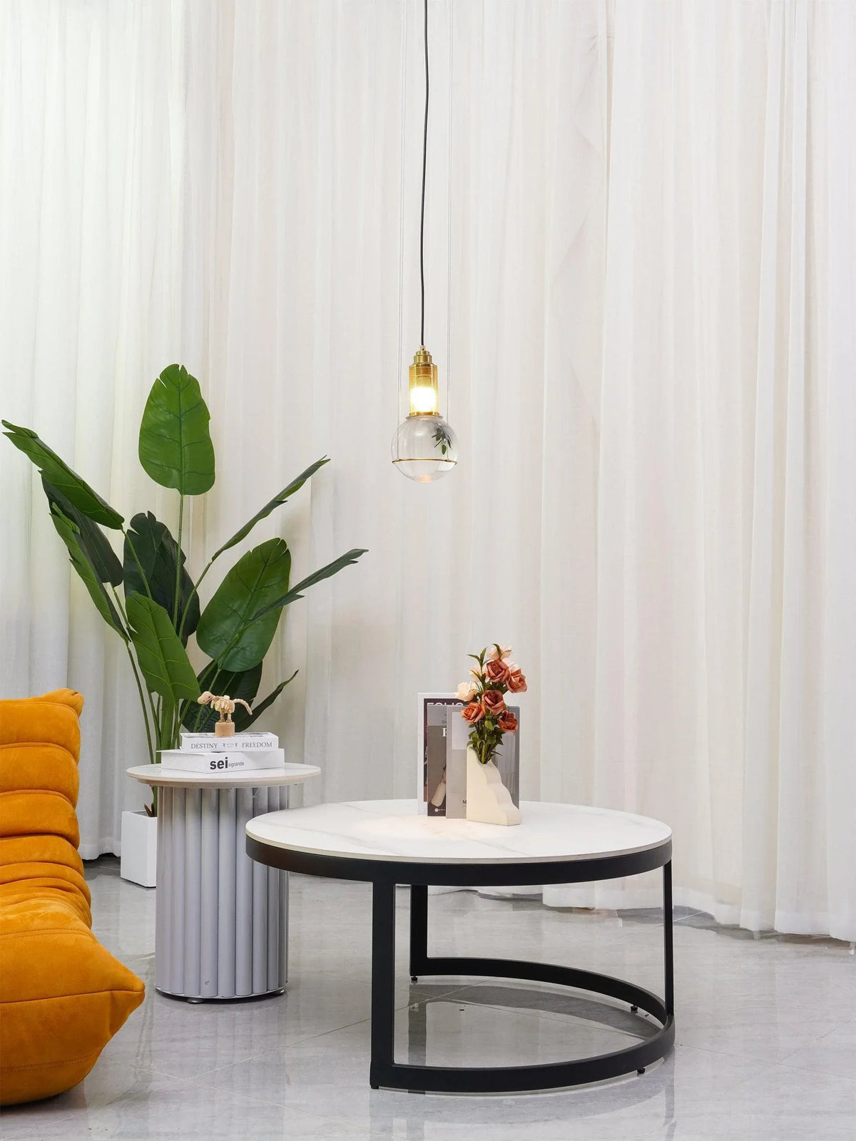 Metavaya Pendant light Dia 15cm X H 150cm / Gold Le Tre Streghe Light 360192149124 M2022111705-1 Shop Le Tre Streghe Light for Sale Online