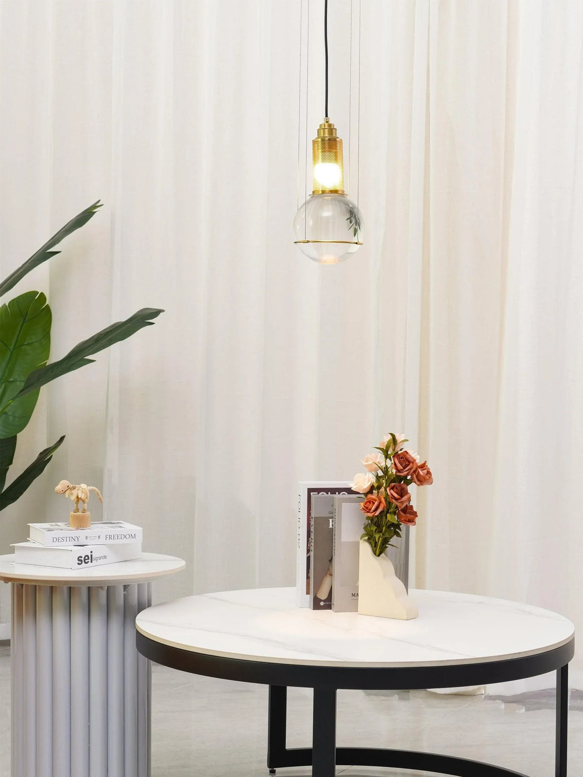 Metavaya Pendant light Dia 15cm X H 150cm / Gold Le Tre Streghe Light 360192149124 M2022111705-1 Shop Le Tre Streghe Light for Sale Online