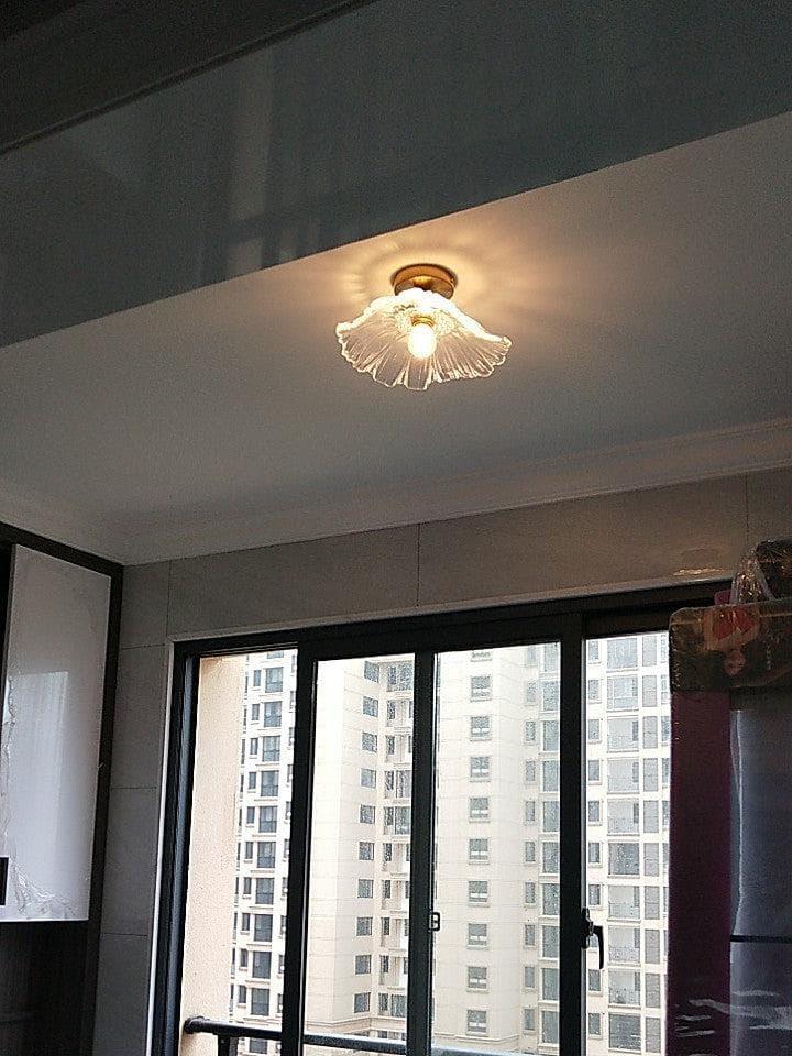 Metavaya Pendant lamp Lotus Glass Pendant Lamp Buy Lotus Glass Pendant Lamp for Your Home
