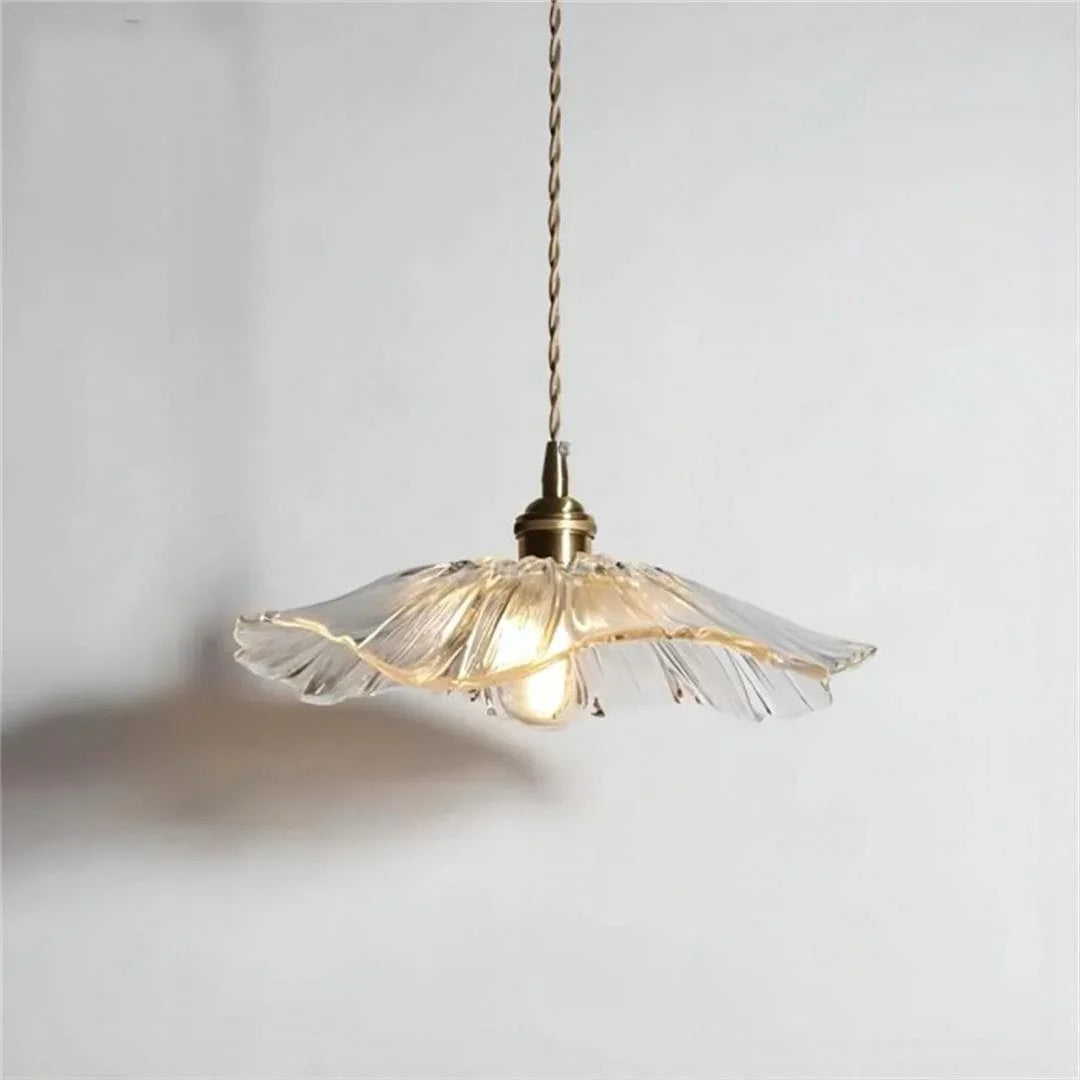Metavaya Pendant lamp Lotus Glass Pendant Lamp Buy Lotus Glass Pendant Lamp for Your Home