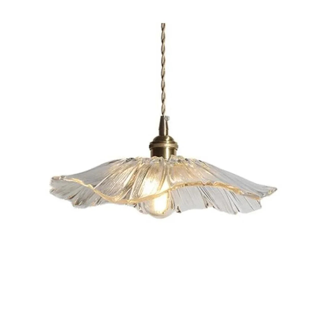 Metavaya Pendant lamp Lotus Glass Pendant Lamp Buy Lotus Glass Pendant Lamp for Your Home