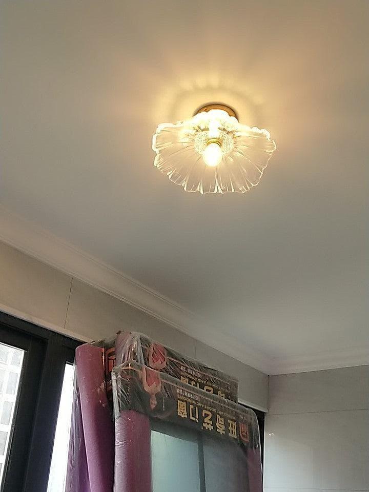 Metavaya Pendant lamp Lotus Glass Pendant Lamp Buy Lotus Glass Pendant Lamp for Your Home