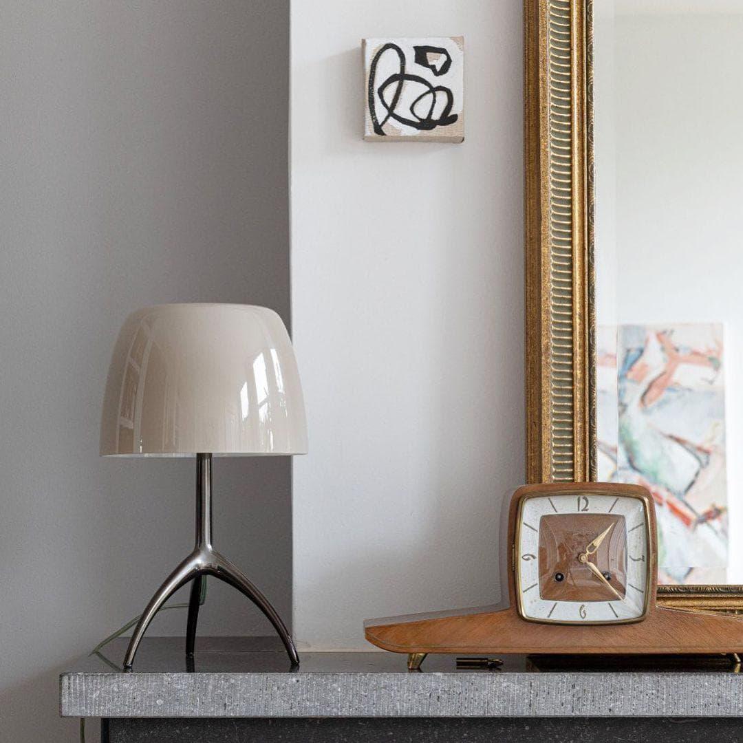 Metavaya Table lamp Dia 20cm x H 35cm / Beige / US plug Lumiere Table Lamp 822706698172 M2022091904-13 Buy Lumiere Table Lamp Online in USA