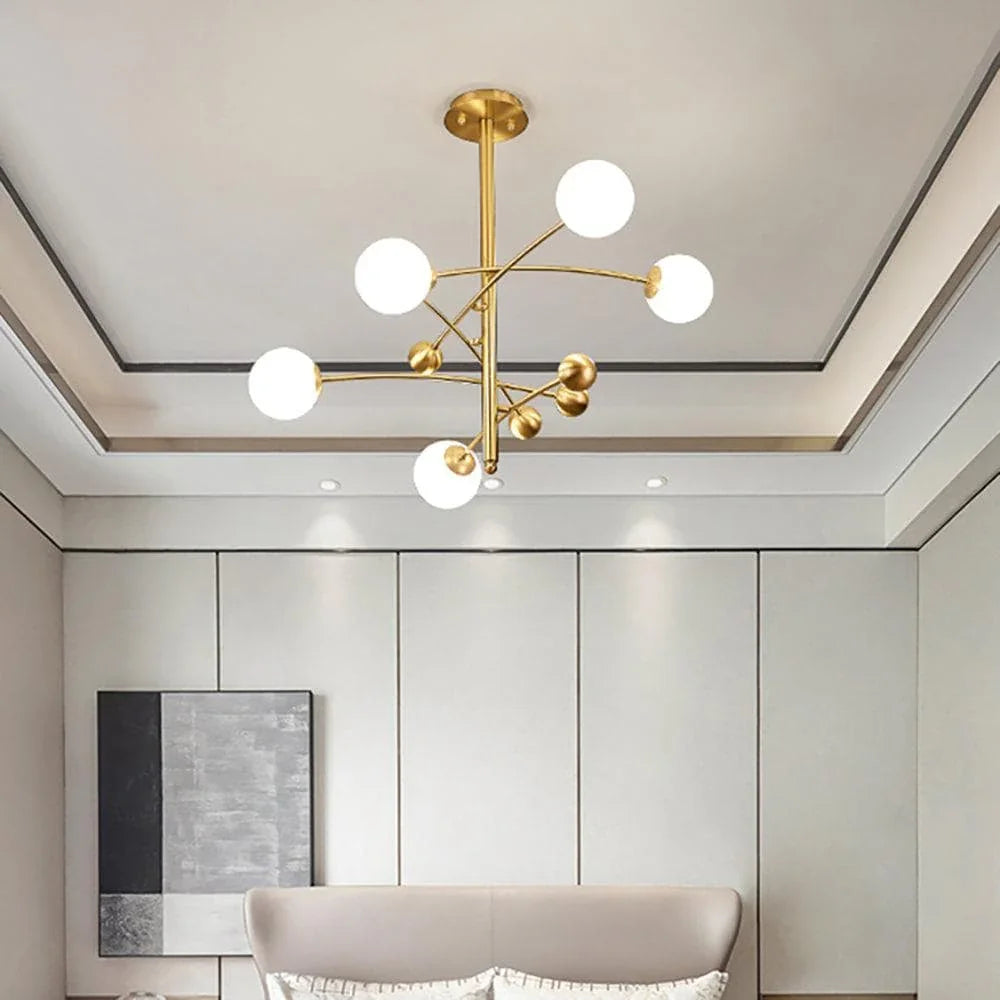 Metavaya Chandelier Dia 70cm x H 66cm Magic Bean Chandelier 653733628685 M-202112091121