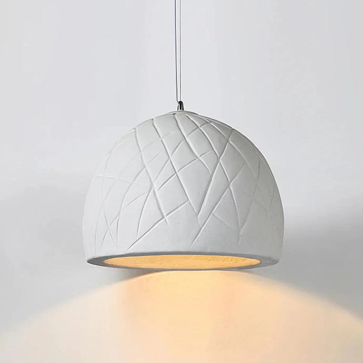 Metavaya Pendant lamp Dia 30cm X H 31cm / White Malva Pendant Light 336019215419 M2023021009-1