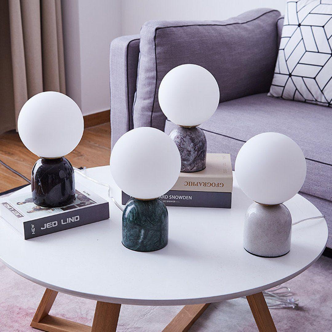 Metavaya Table lamp Marble Mini Table lamp