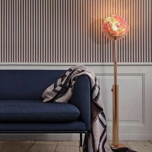 Metavaya Floor lamp Dia 38cm x H 145cm / Rose gold / US plug Melt Floor Lamp 323232418000 M2022100701-1 Buy Melt Floor Lamps Online