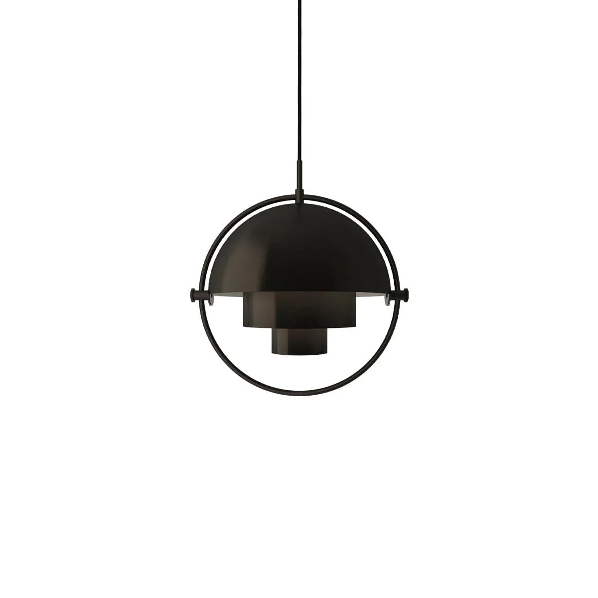 Metavaya Pendant lamp Dia 38cm / Black Multi-Lite Pendant Light 122266100291 M-202112171038-1