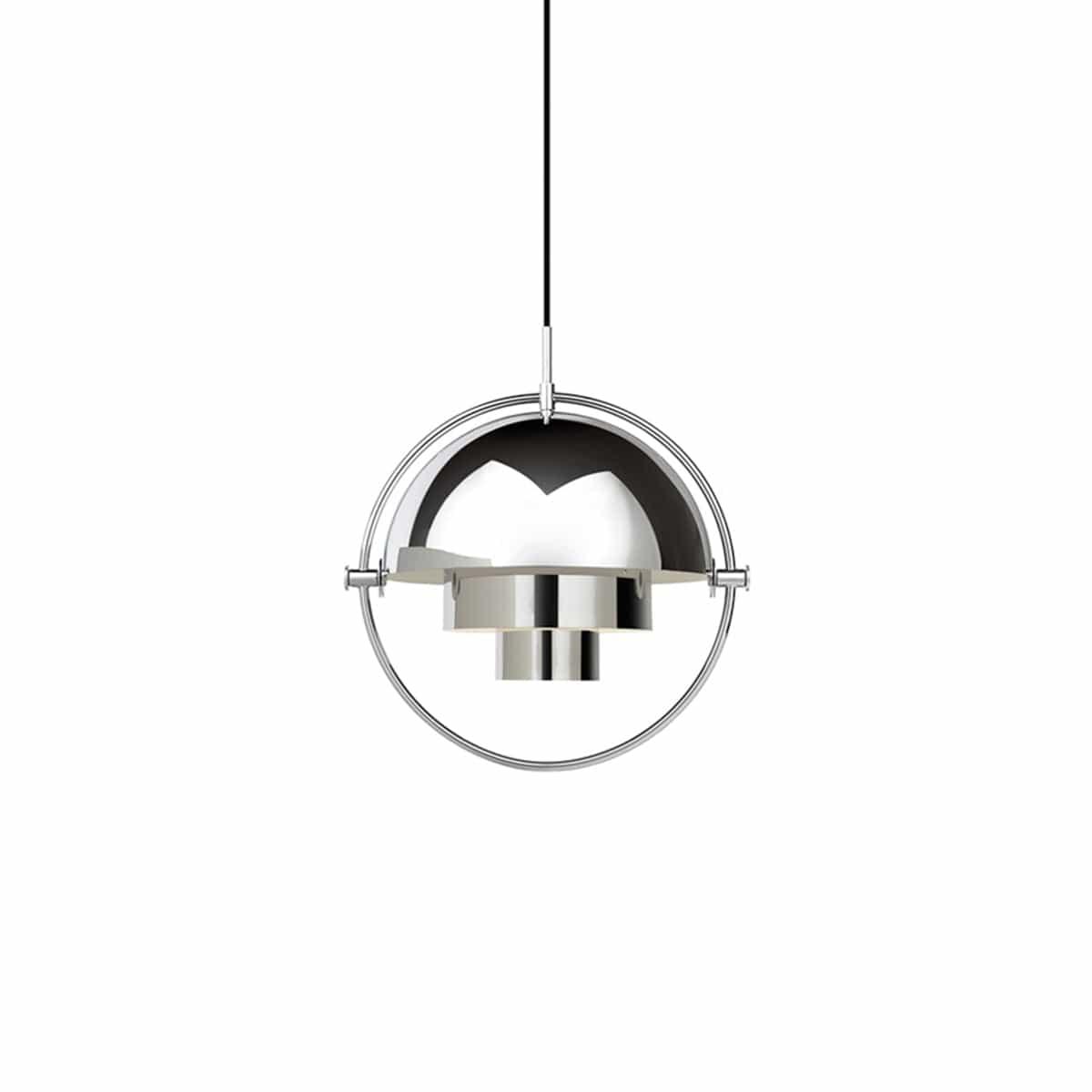 Metavaya Pendant lamp Dia 38cm / Chrome Multi-Lite Pendant Light 122266100314 M-202112171038-3