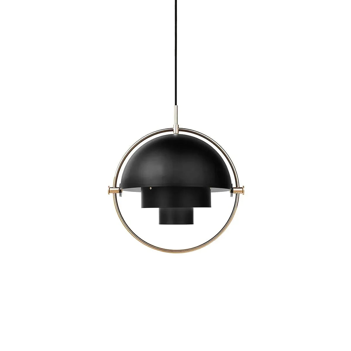 Metavaya Pendant lamp Dia 38cm / Copper+Black Multi-Lite Pendant Light 122266100345 M-202112171038-6