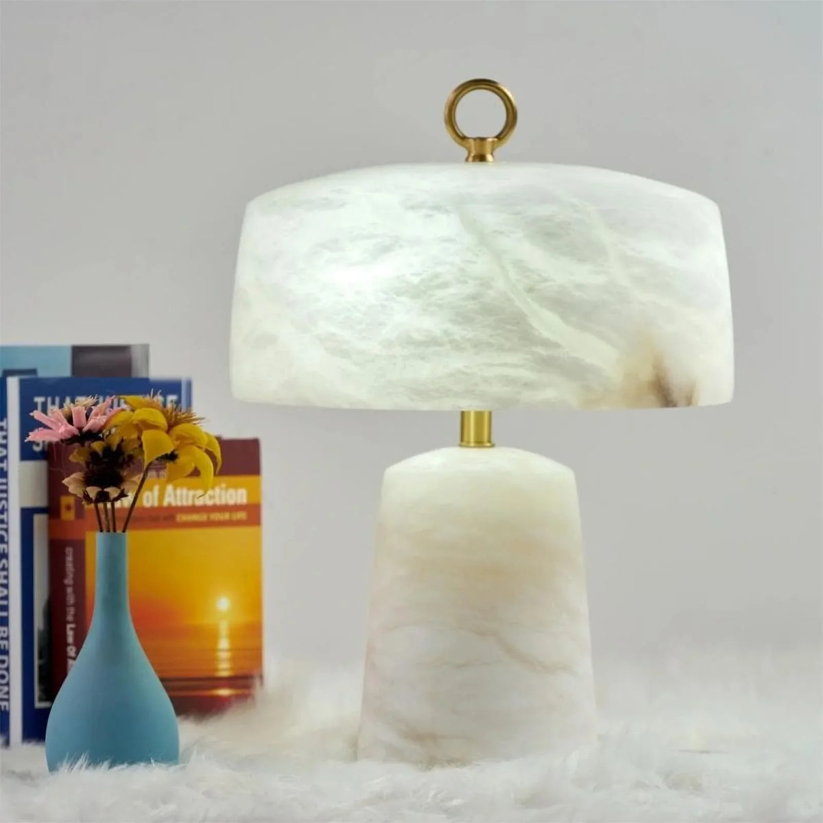 Metavaya Table lamp Natural Cloud Stone Table Lamp
