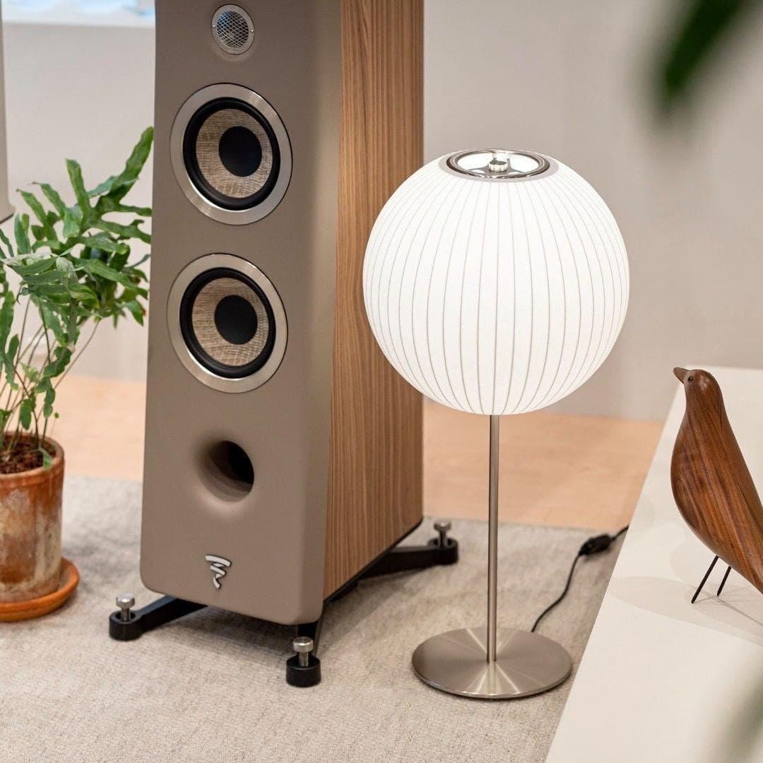 Metavaya Table lamp Dia 30cm x H 28cm / White / US plug Nelson Table Lamp 653733214659 M2021121404-5 Buy Nelson Table Lamp Online