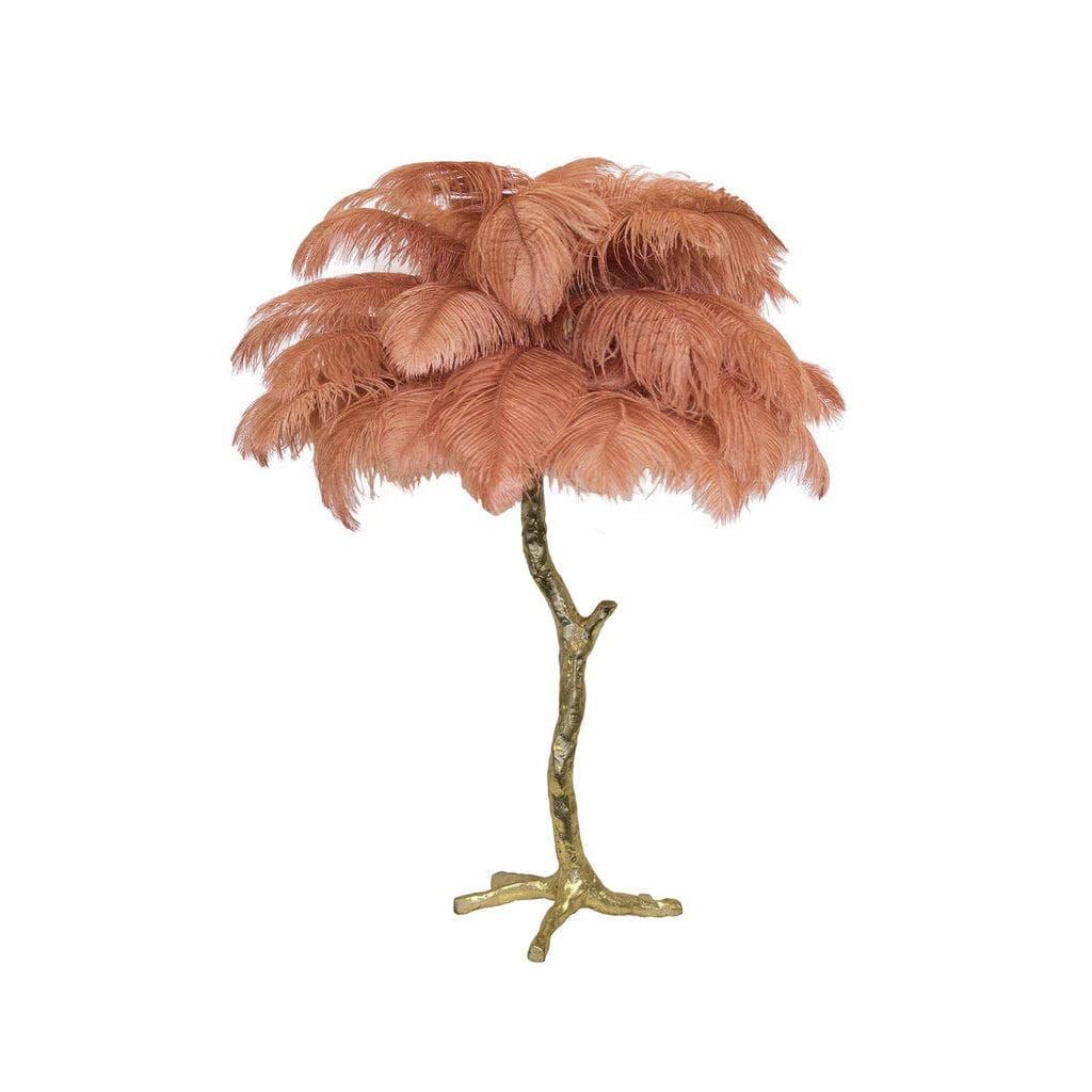 Metavaya Table lamp Ostrich Feather Table Lamp Shop Ostrich Feather Table Lamp Online
