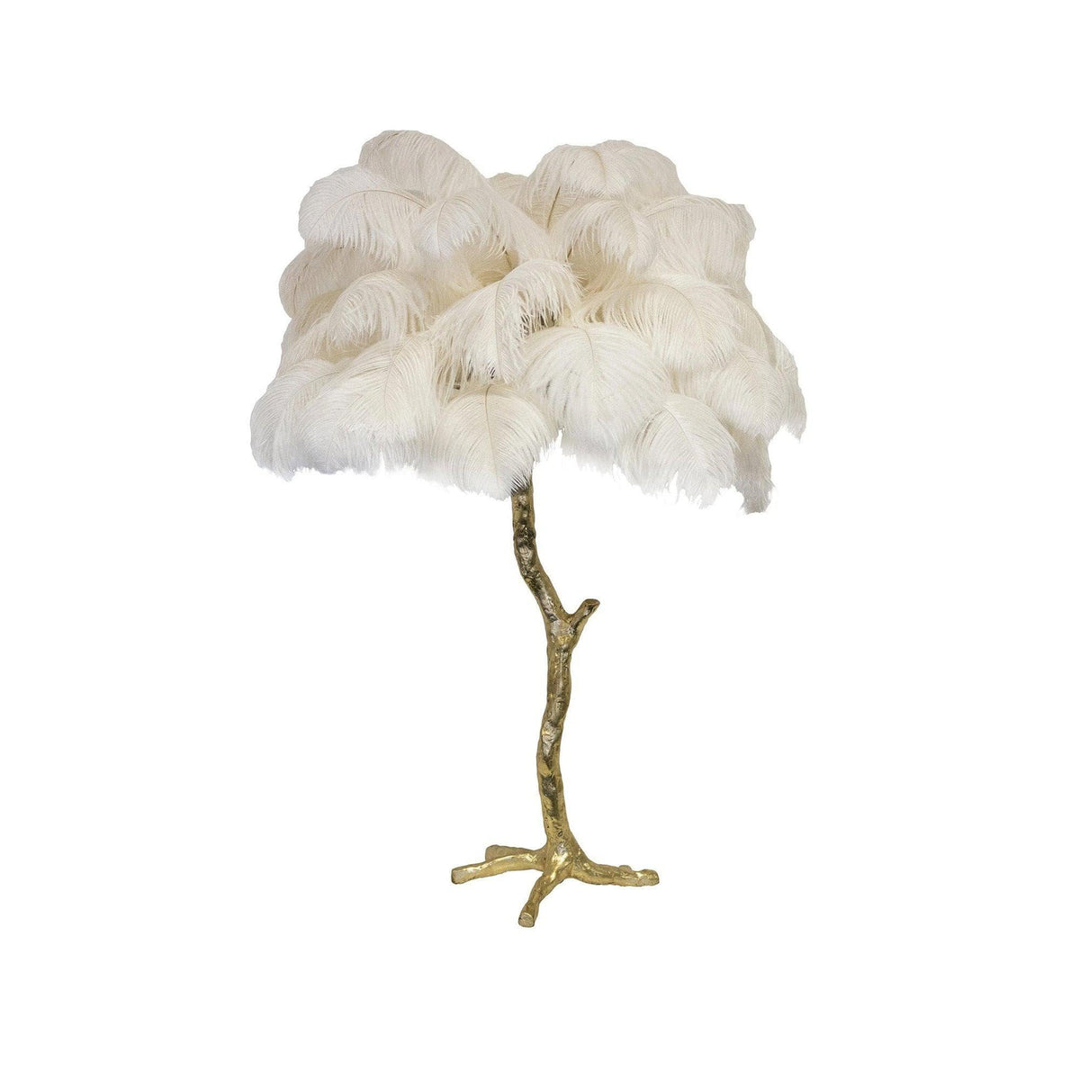 Metavaya Table lamp Ostrich Feather Table Lamp Shop Ostrich Feather Table Lamp Online