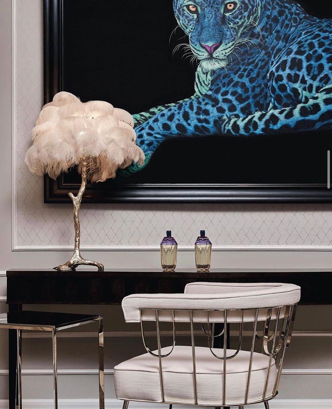 Metavaya Table lamp Ostrich Feather Table Lamp Shop Ostrich Feather Table Lamp Online