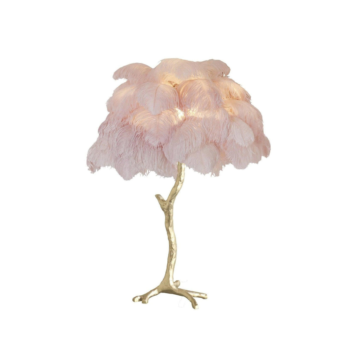 Metavaya Table lamp Ostrich Feather Table Lamp Shop Ostrich Feather Table Lamp Online