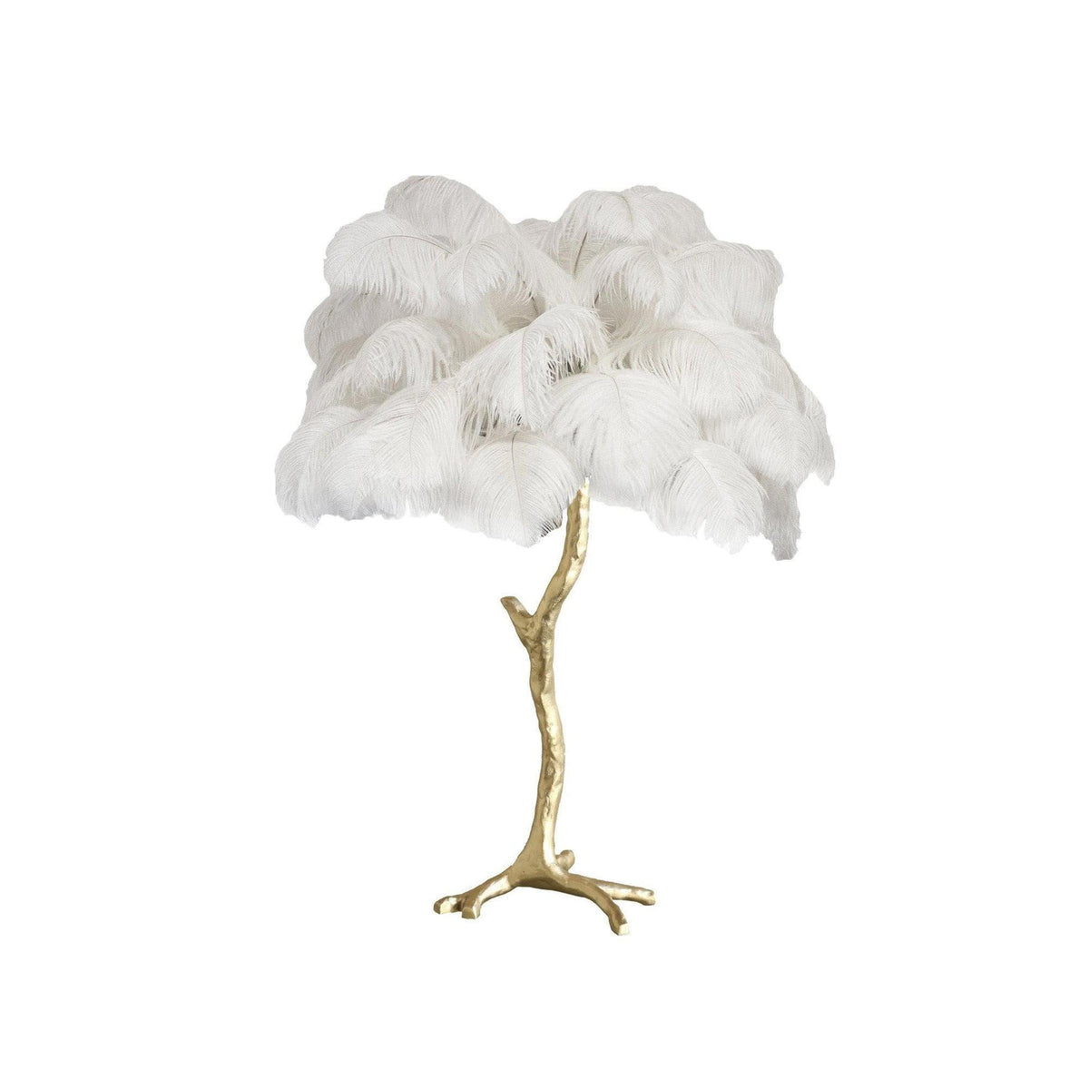 Metavaya Table lamp Ostrich Feather Table Lamp Shop Ostrich Feather Table Lamp Online