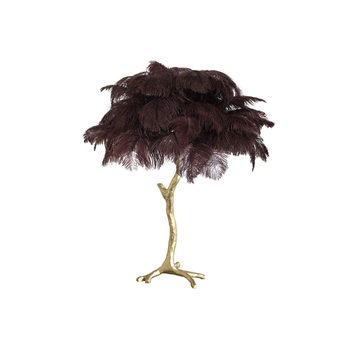 Metavaya Table lamp Ostrich Feather Table Lamp Shop Ostrich Feather Table Lamp Online