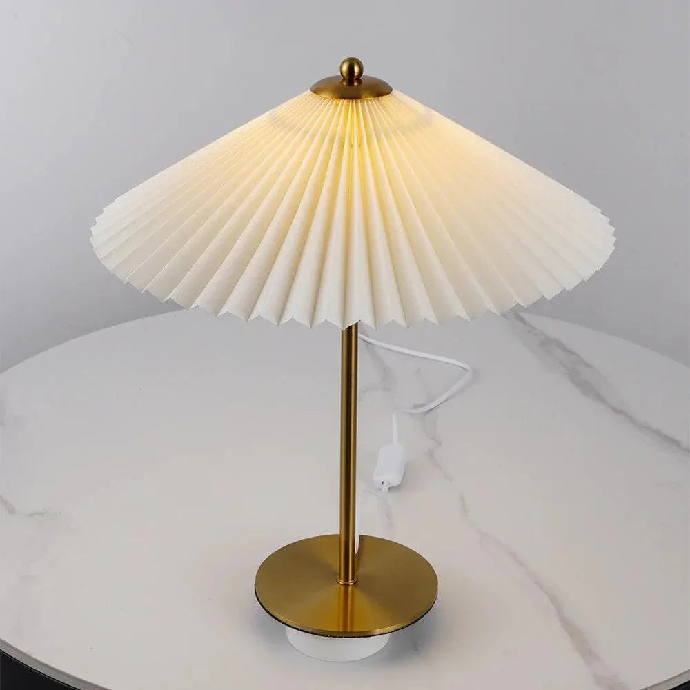 Metavaya Table lamp Perla Pleated Table Lamp