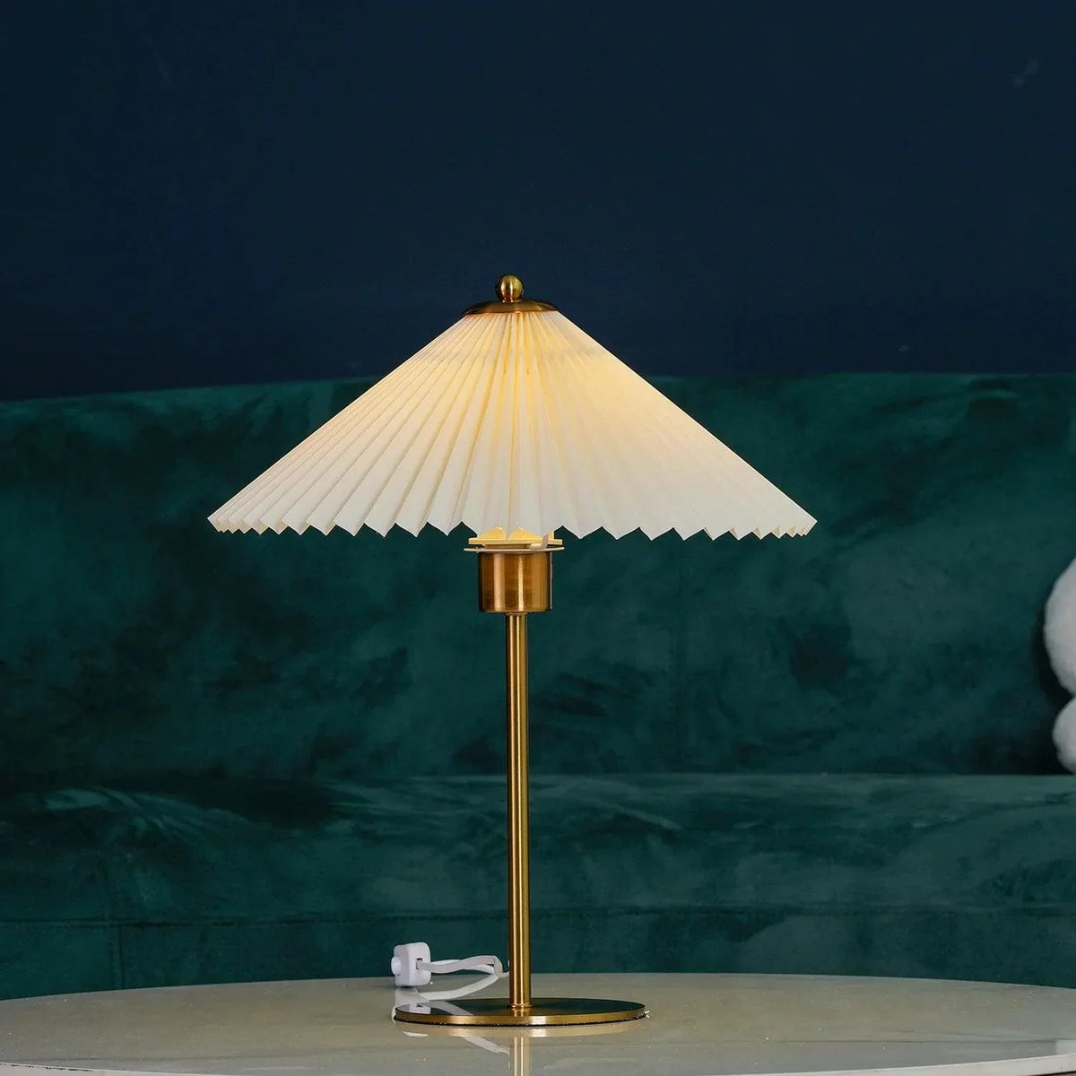 Metavaya Table lamp Perla Pleated Table Lamp