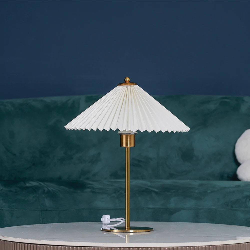 Metavaya Table lamp Perla Pleated Table Lamp