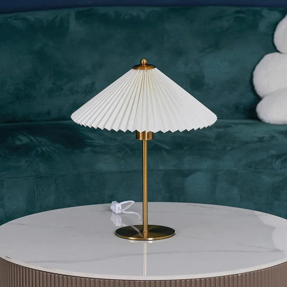 Metavaya Table lamp Perla Pleated Table Lamp