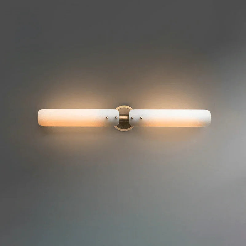 Metavaya Wall lamp Dia 75.5cm x H 15.5cm / Brass Lron marble wall lamp 653733640380 M-202112291045-3 Platiere Sconce in Solid Brass Shade for Sale