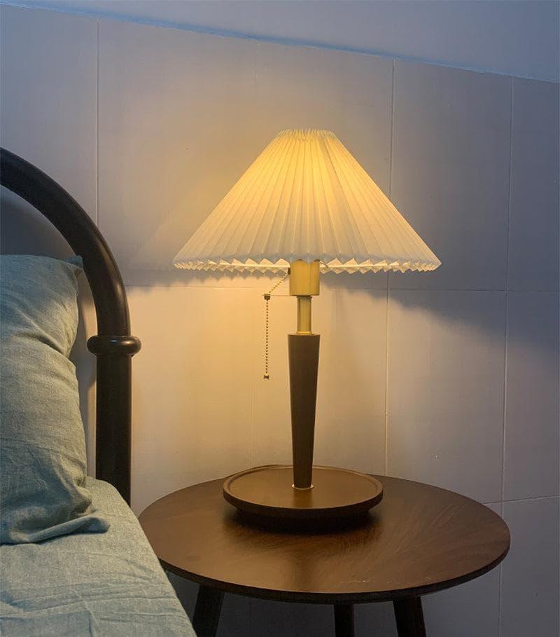 Metavaya Table lamp Pleated Table Lamp Buy Pleated Table Lamp Online in USA