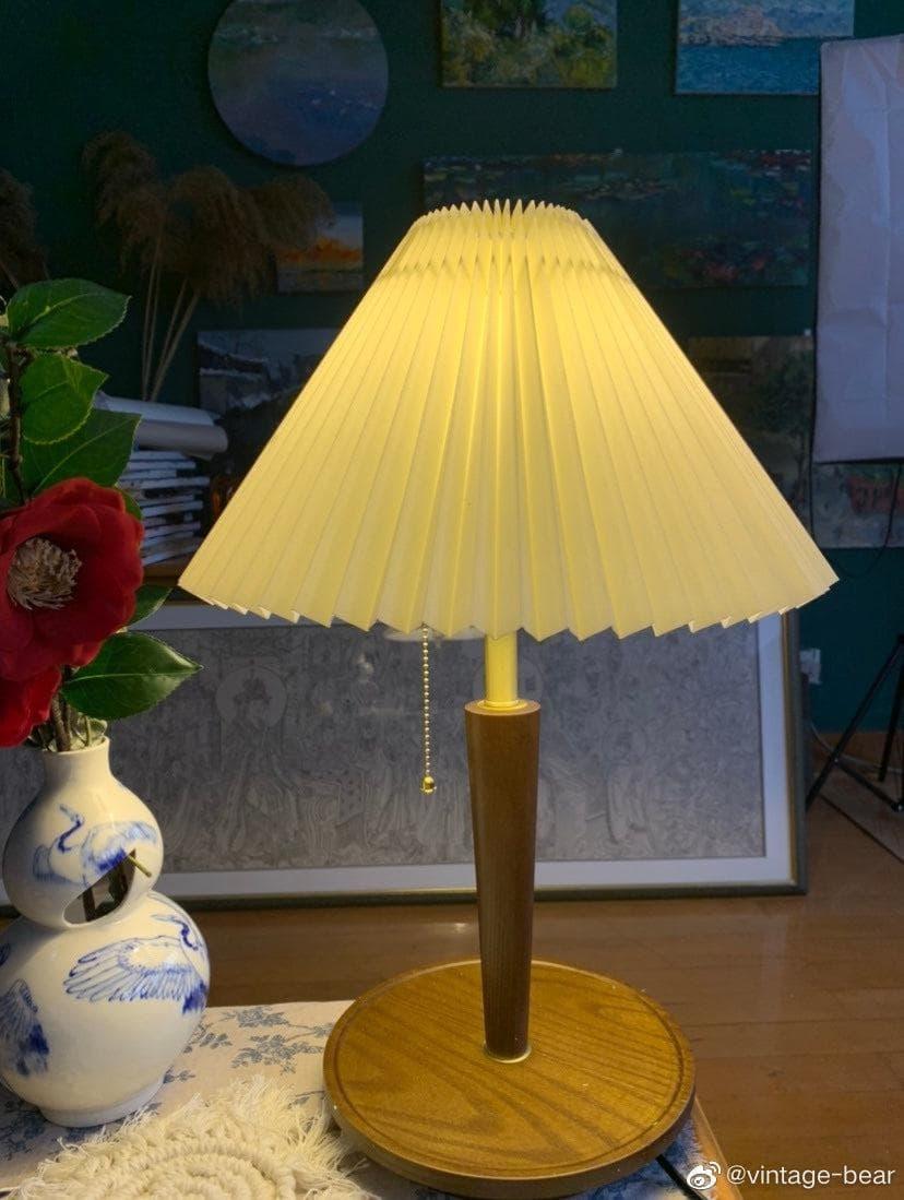 Metavaya Table lamp Pleated Table Lamp Buy Pleated Table Lamp Online in USA