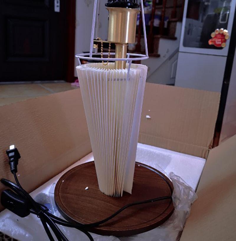 Metavaya Table lamp Pleated Table Lamp Buy Pleated Table Lamp Online in USA
